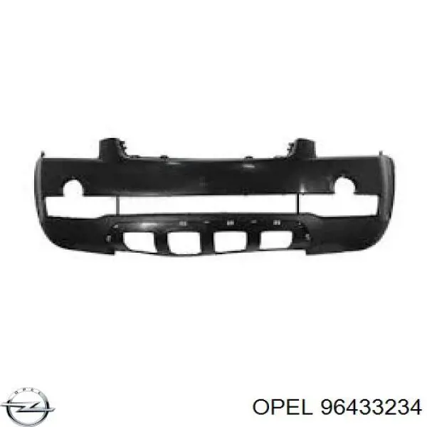 96433234 Opel parachoques delantero