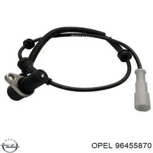 96455870 Opel sensor abs delantero derecho