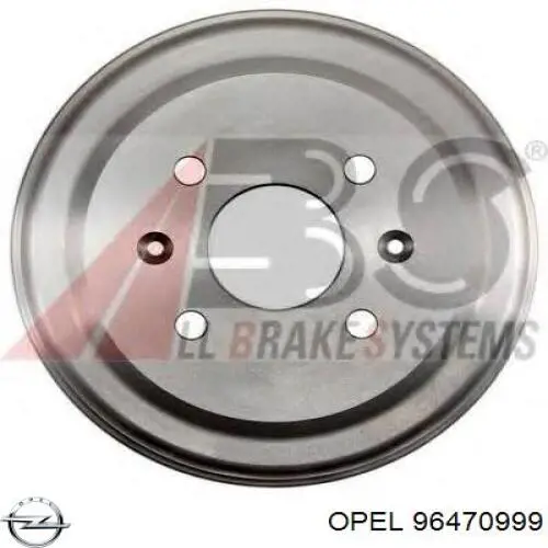 Comprar 96470999 Opel Tambor de freno trasero