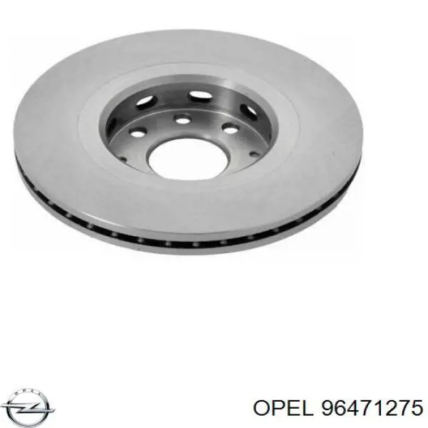 96471275 Opel freno de disco delantero