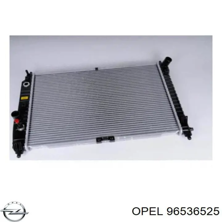 96536525 Opel radiador refrigeración del motor