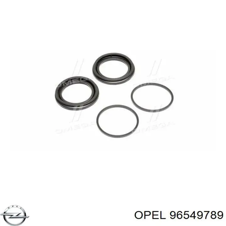 Pinza de freno delantera derecha 96549789 Opel