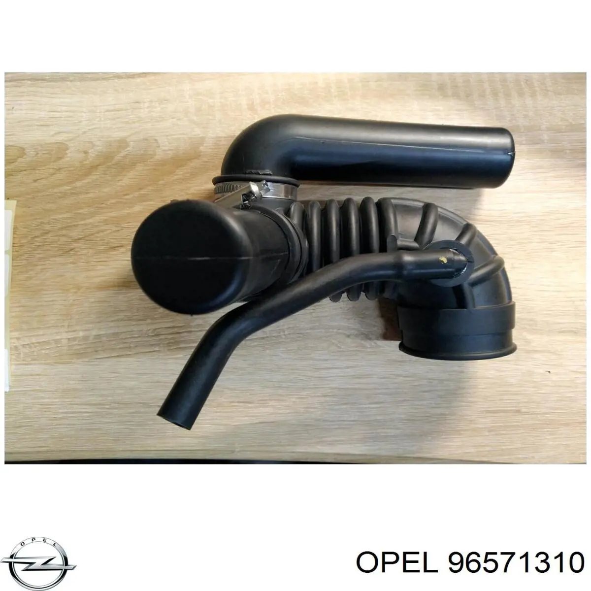 96571310 Opel tubo flexible de aspiración, entrada del filtro de aire
