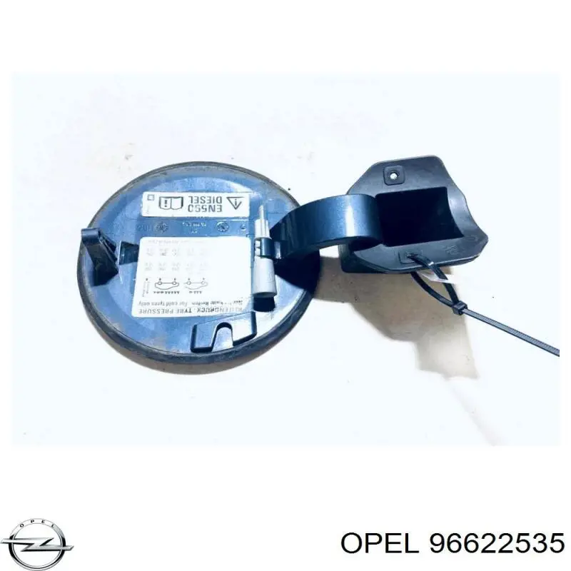 Comprar 96622535 Opel Tapa de depósito de combustible