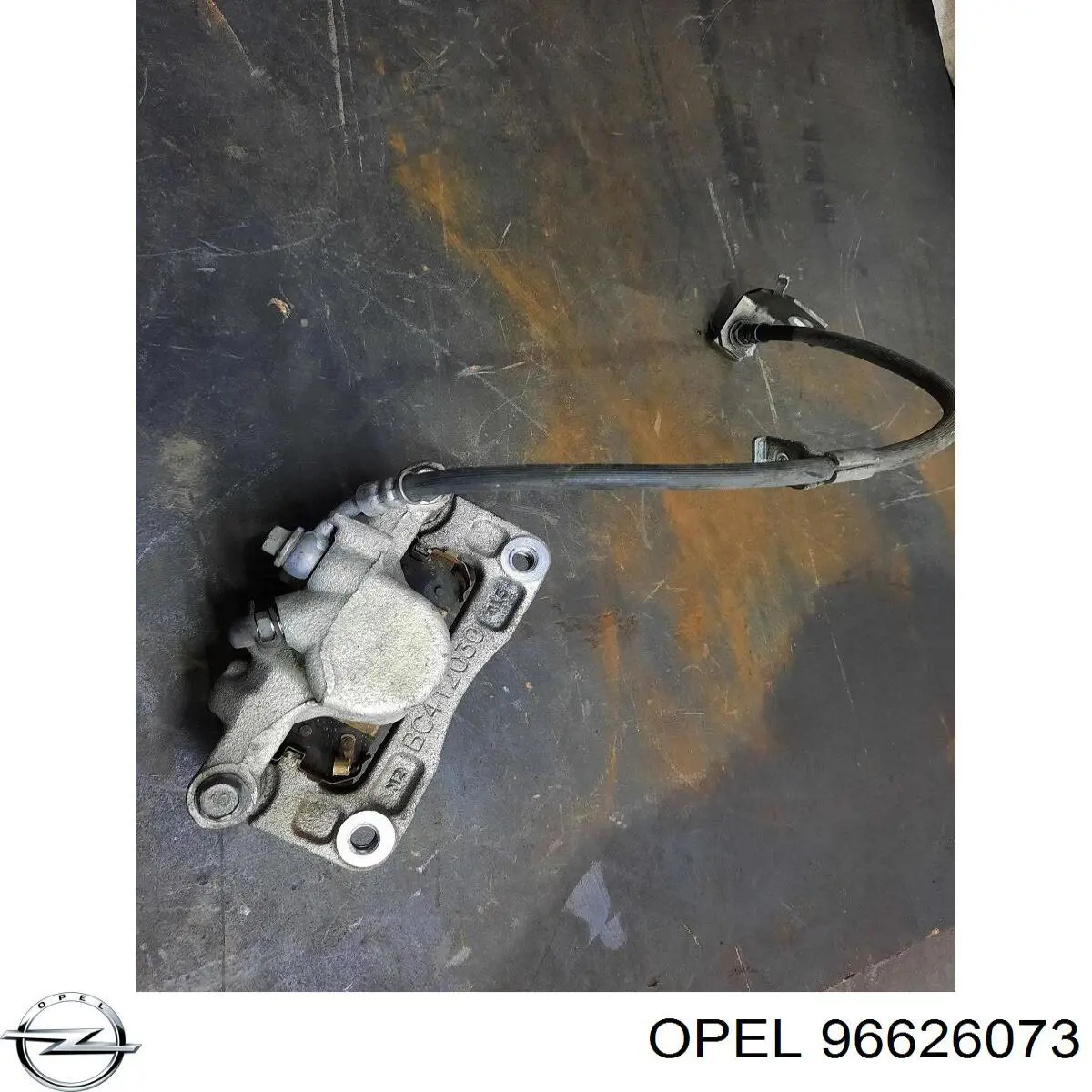 1722504 General Motors Pinza de freno trasera izquierda