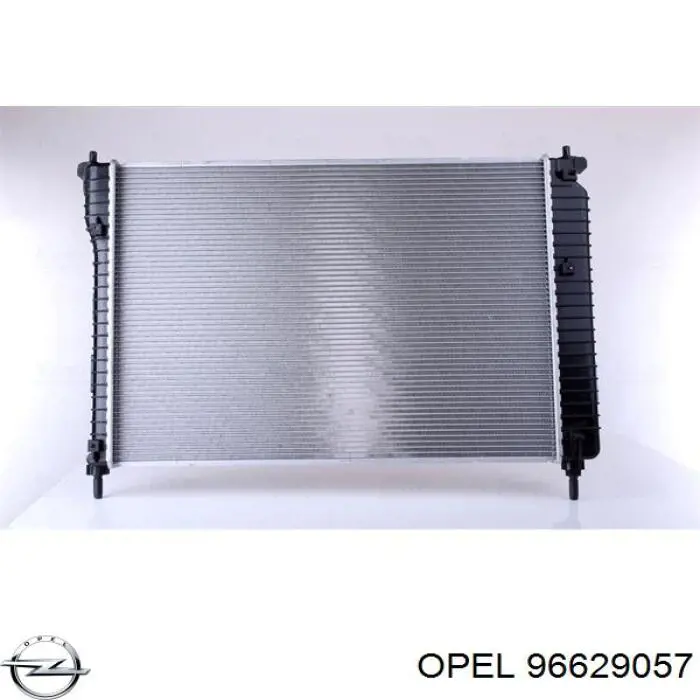 96629057 Opel radiador refrigeración del motor