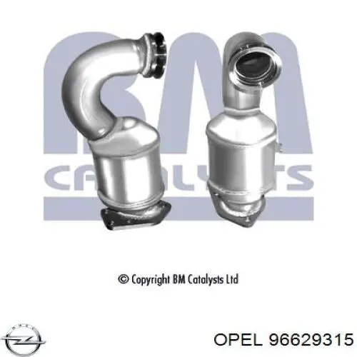 Comprar 96629315 Opel Catalizador