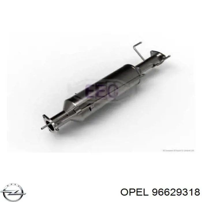 Filtro de partículas 96629318 General Motors