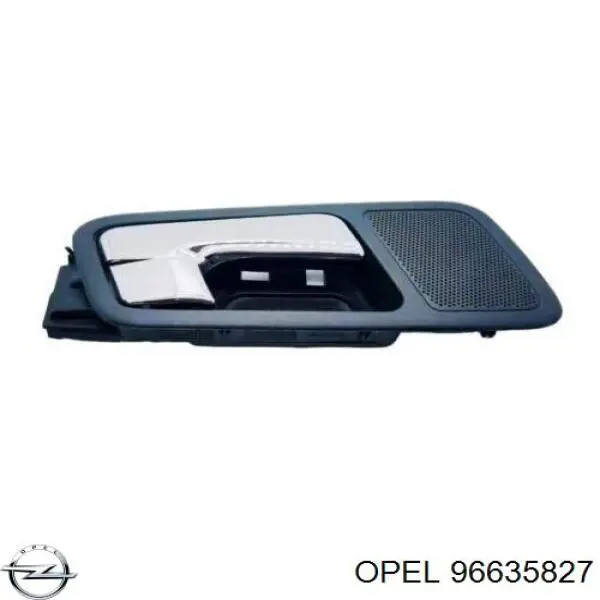 96635827 Opel manecilla de puerta, equipamiento habitáculo, delantera izquierda