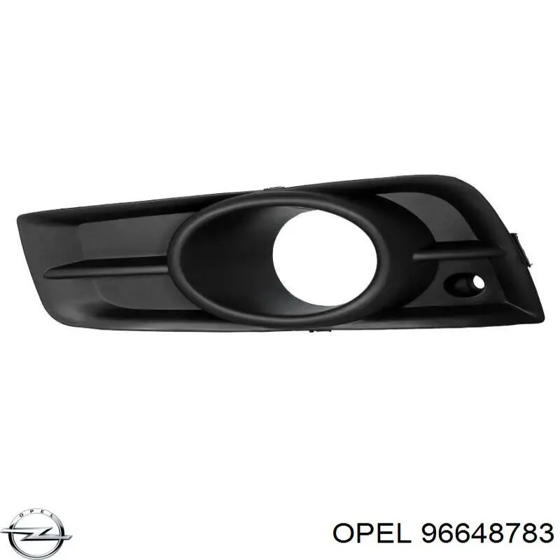 96648783 Opel embellecedor, faro antiniebla izquierdo