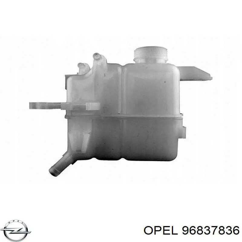 96837836 Opel vaso de expansión, refrigerante