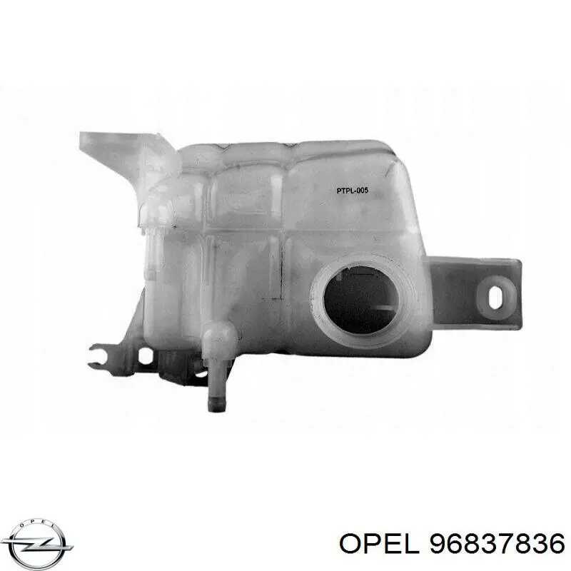 Botella expansion Opel 96837836 precio, desde 20,00 EUR