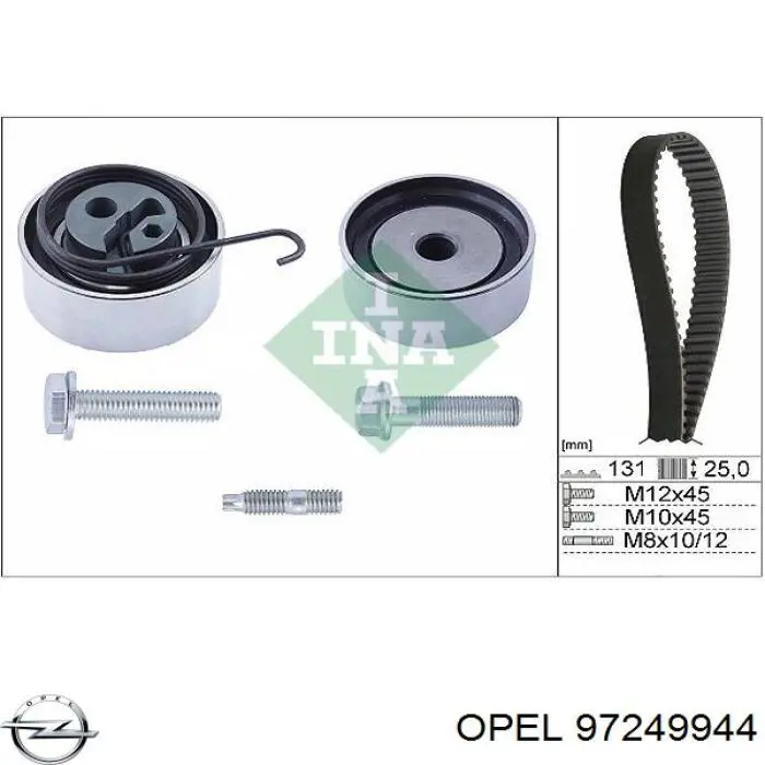 Tensor correa distribución 5636706 Opel
