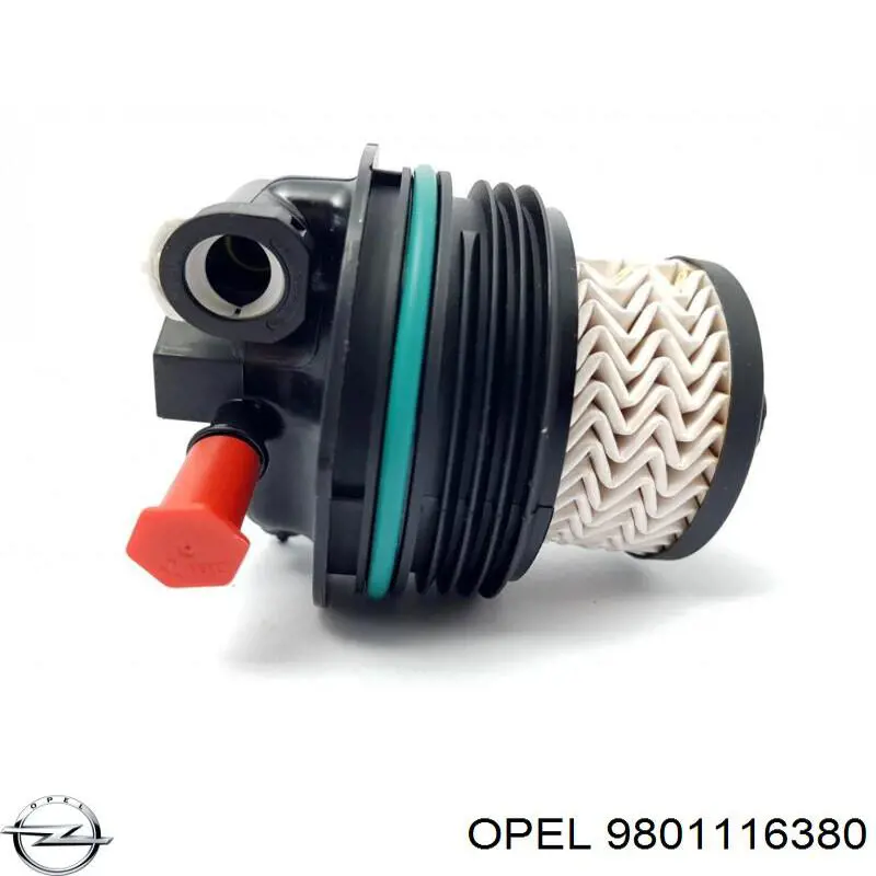 9801116380 Opel filtro de combustible