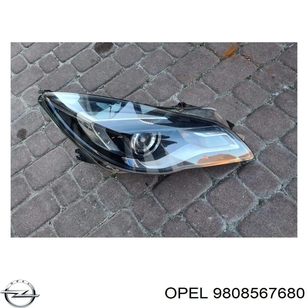 Faro derecho 9808567680 Opel
