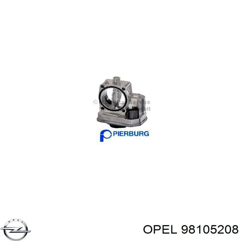 Cuerpo de aceleración completo Opel 98105208 precio, desde 75,50 EUR