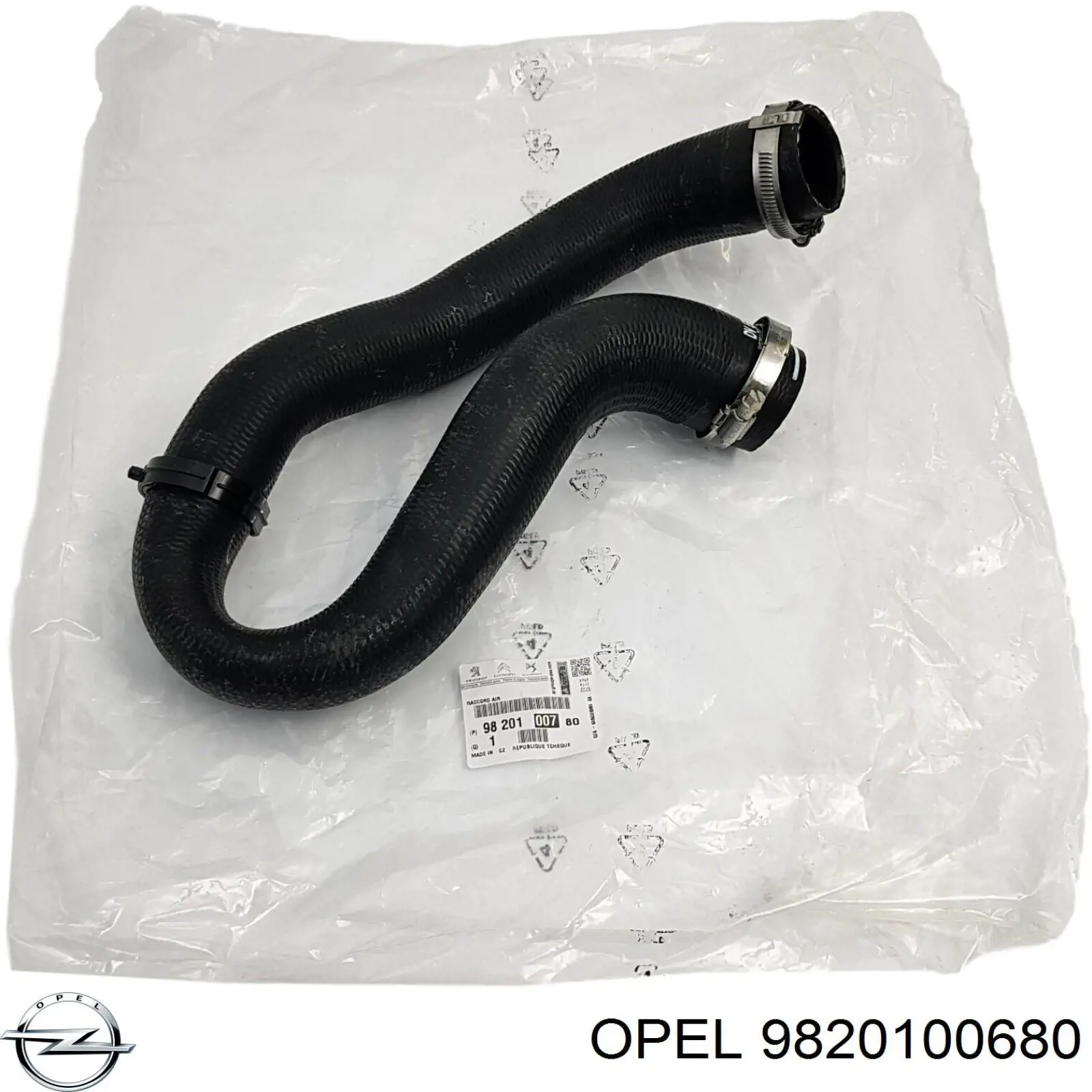 Comprar 9820100680 Opel Tubo intercooler