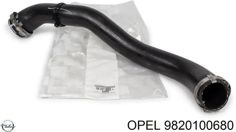 9820100680 Opel Manguera del intercooler
