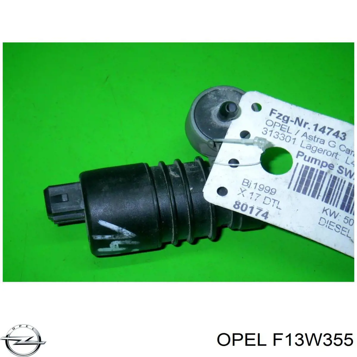 Caja de cambios mecánica Opel F13W355 precio, desde 198,92 EUR