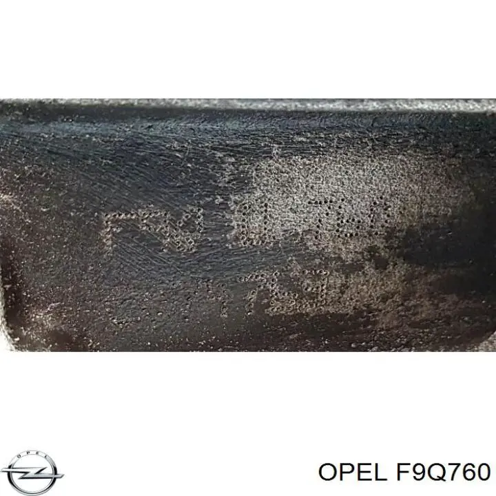 Motor completo F9Q760 Opel