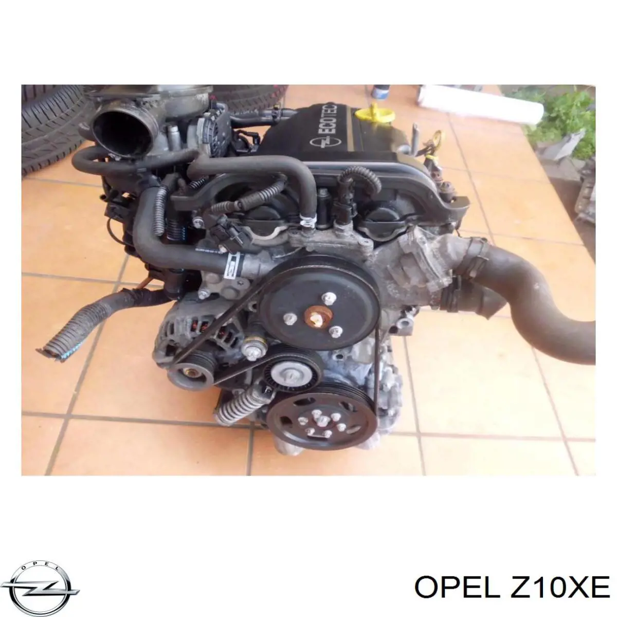 Z10XE Opel motor completo
