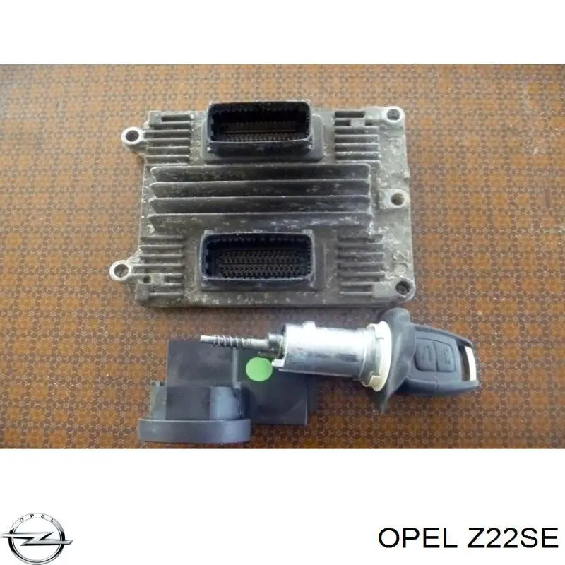 Z22SE Opel motor montado (eléctrico)
