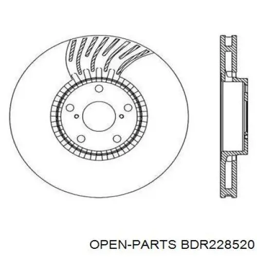 Comprar DF6792S TRW Freno de disco delantero