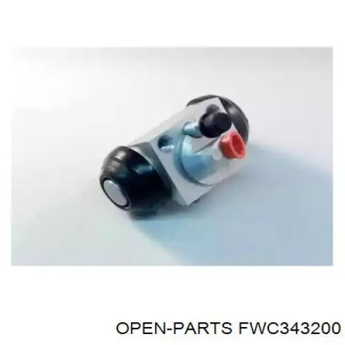 FWC343200 Open Parts cilindro de freno de rueda trasero