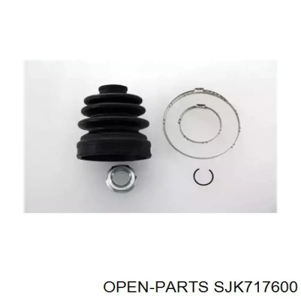 SJK7176.00 Open Parts fuelle, árbol de transmisión delantero exterior