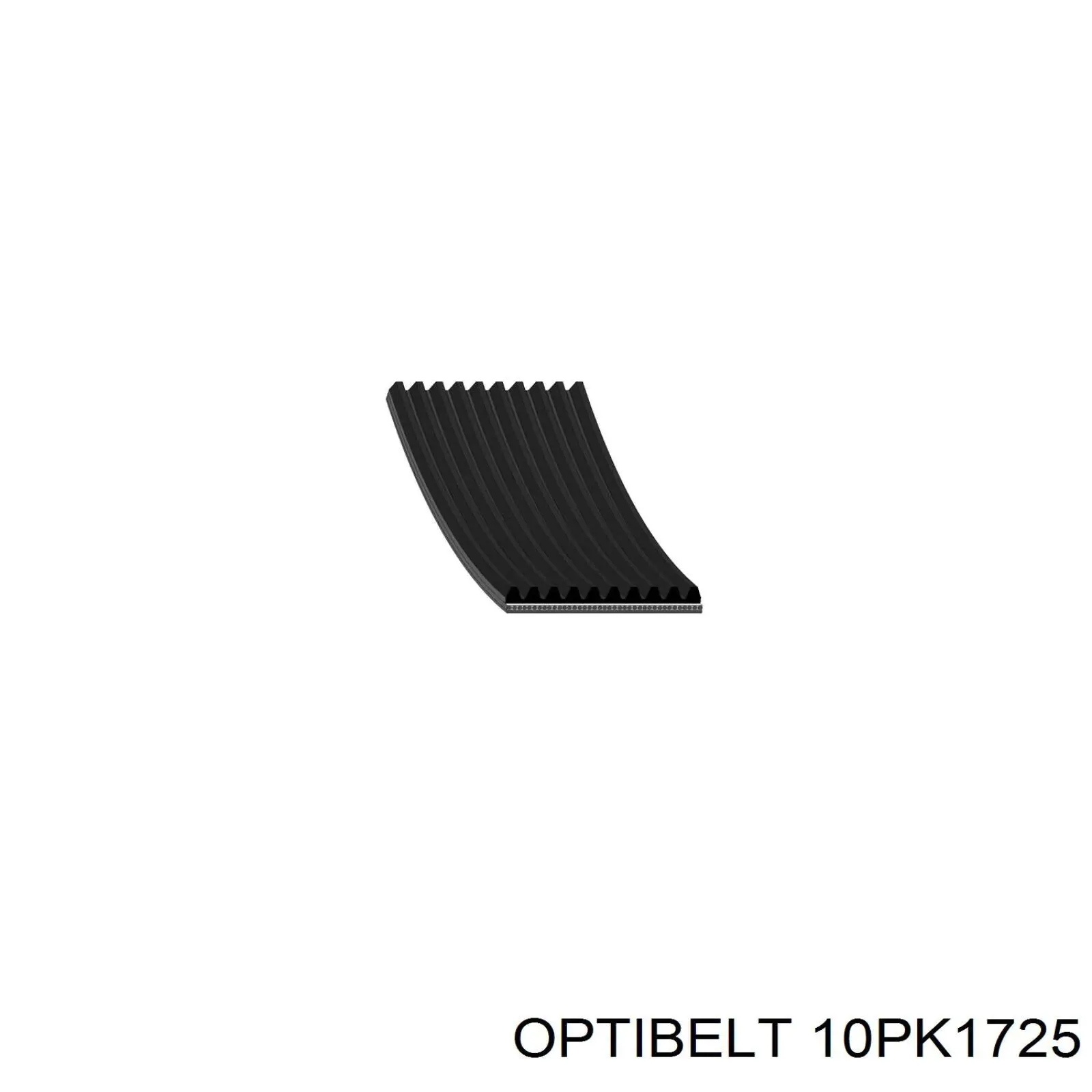 10PK1725 Optibelt correa trapezoidal