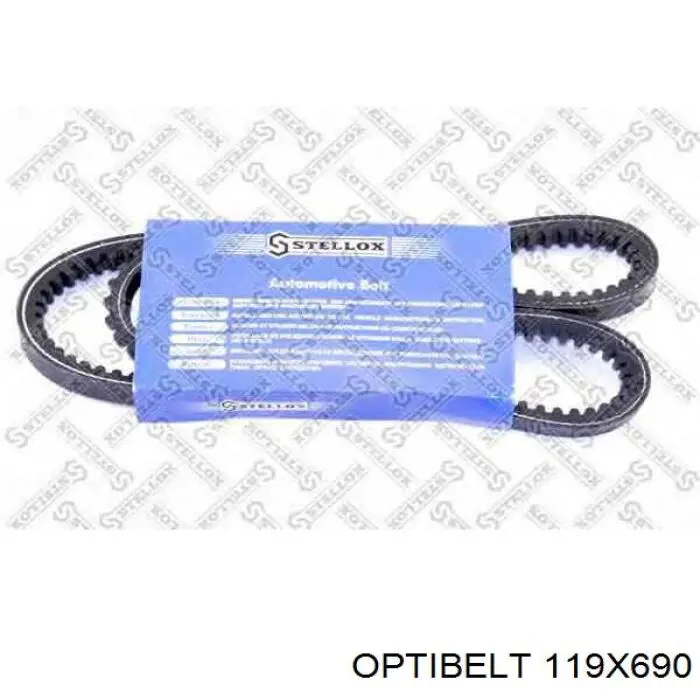 11.9X690 Optibelt correa trapezoidal