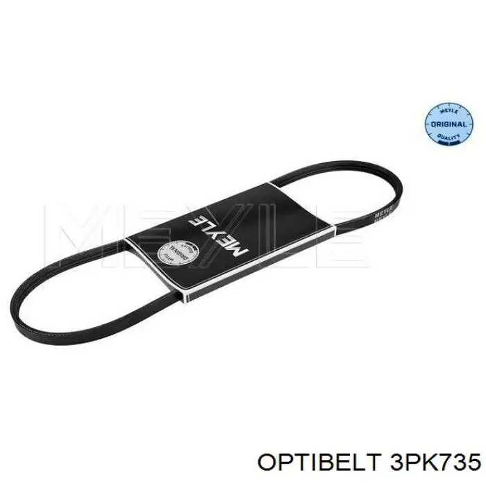 3PK735 Optibelt correa trapezoidal