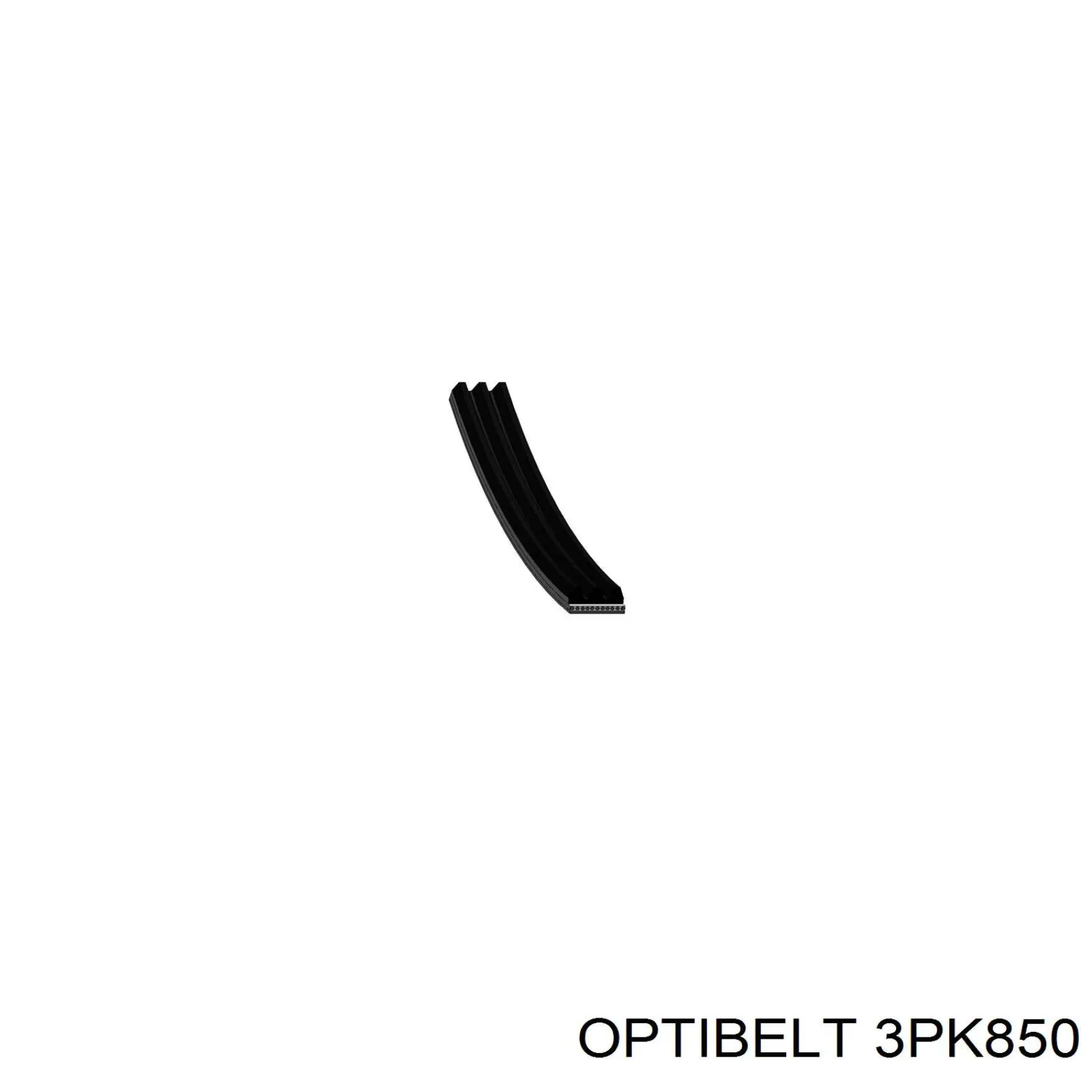 3PK850 Optibelt correa trapezoidal