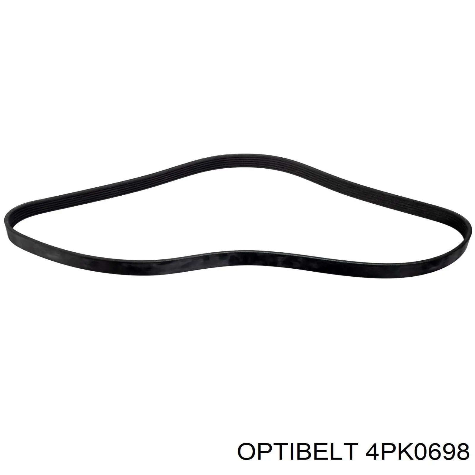 4PK0698 Optibelt correa trapezoidal