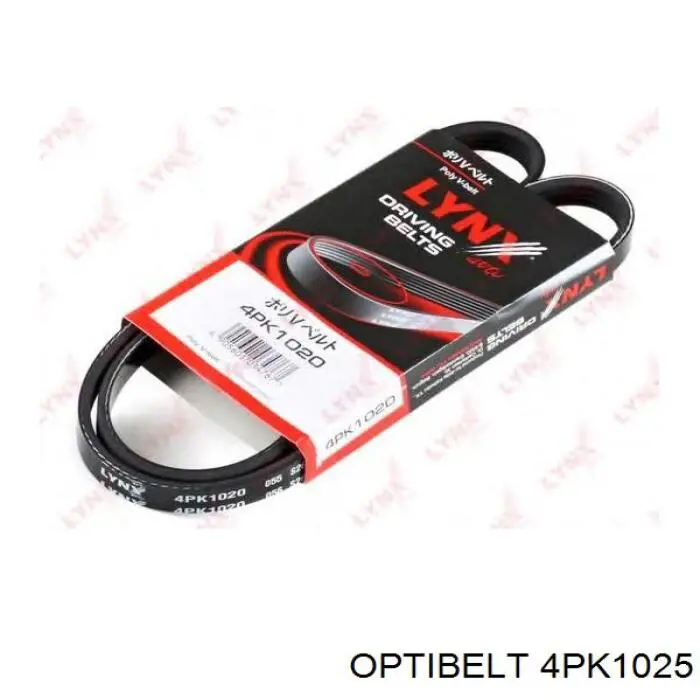 Correa de alternador 4PK1025 Optibelt