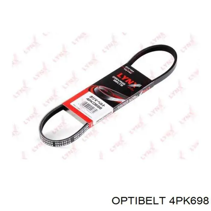 Comprar 4PK698 Optibelt Correa trapezoidal