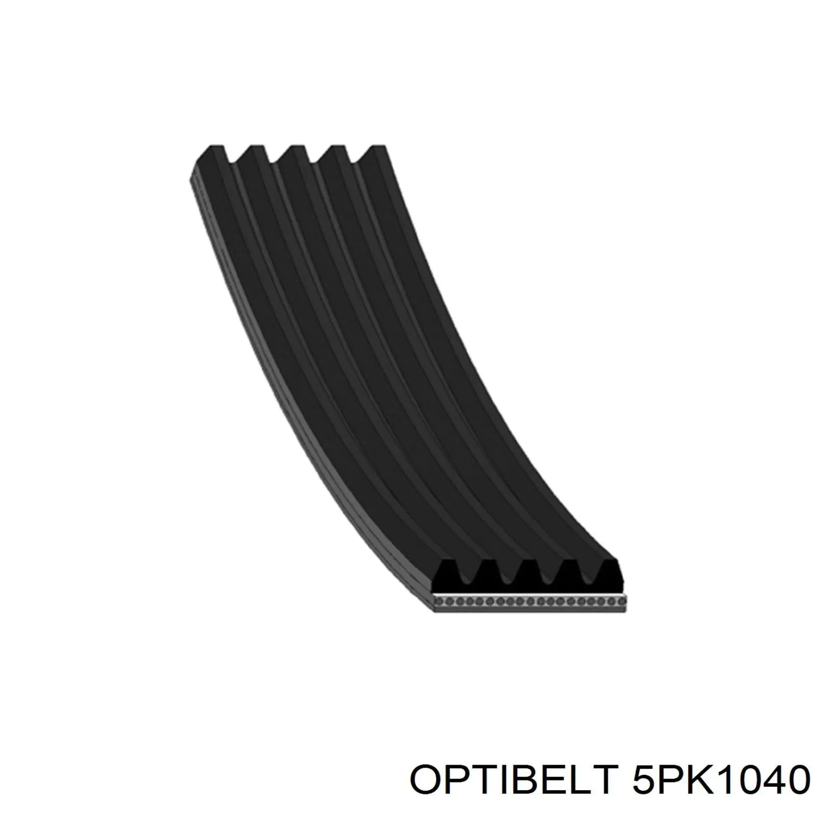 5PK1040 Optibelt correa trapezoidal