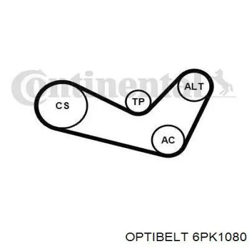 Correa trapezoidal Peugeot Partner 1 5F