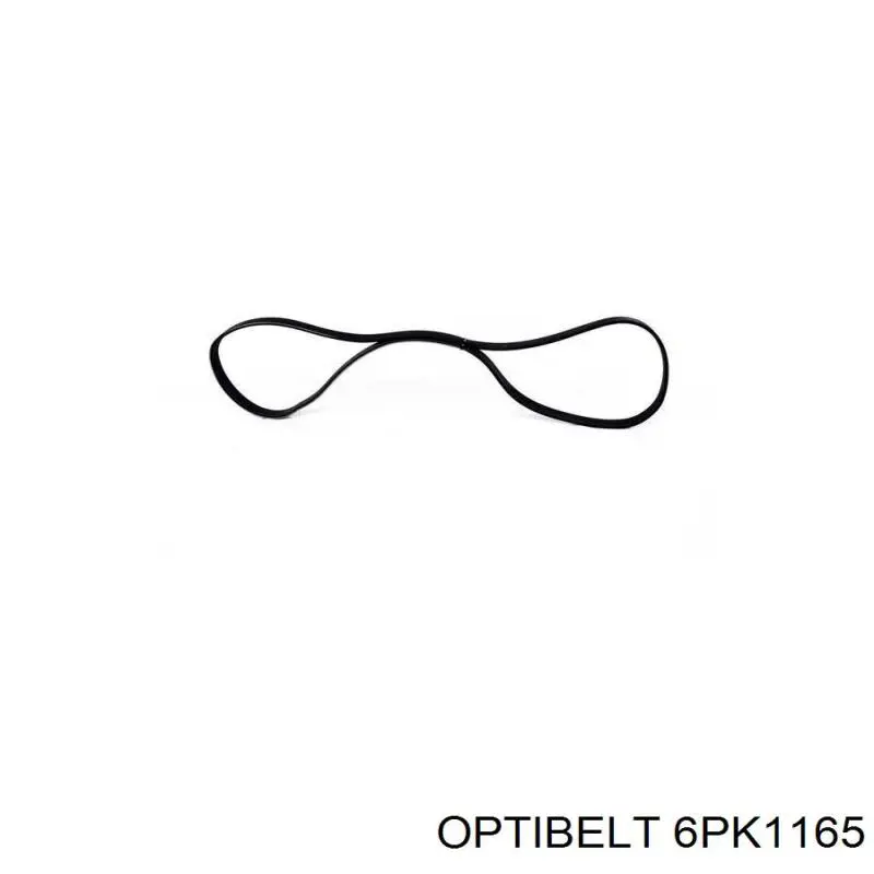 6PK1165 Optibelt correa trapezoidal