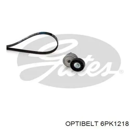 6PK1218 Optibelt correa trapezoidal