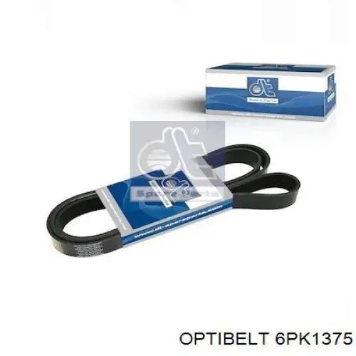 6PK1375 Optibelt correa trapezoidal