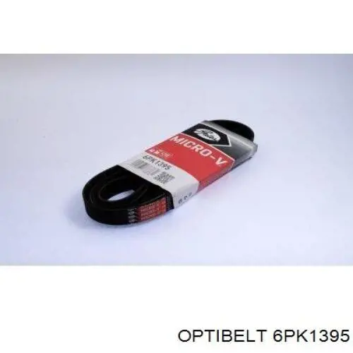 6PK1395 Optibelt correa trapezoidal