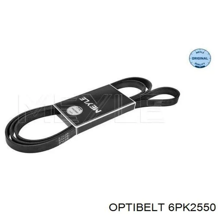 6PK2550 Optibelt correa trapezoidal