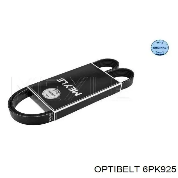 6PK925 Optibelt correa trapezoidal