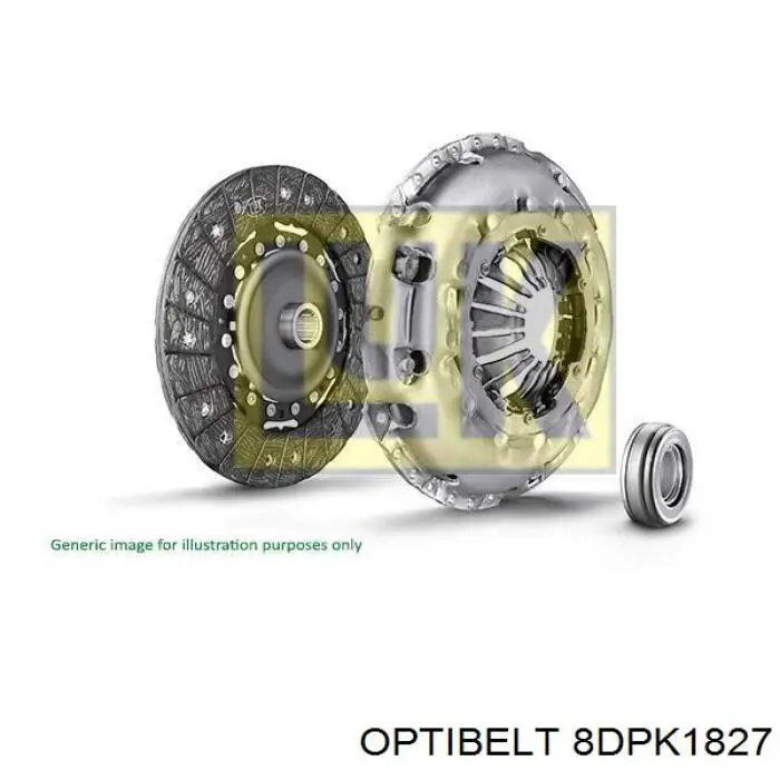 8DPK1827 Optibelt correa trapezoidal