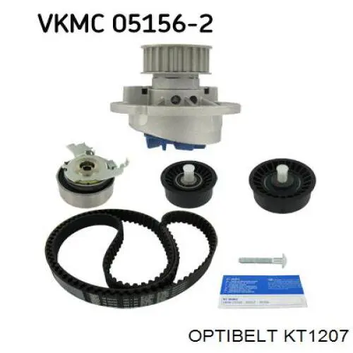 KT1207 Optibelt kit correa de distribución