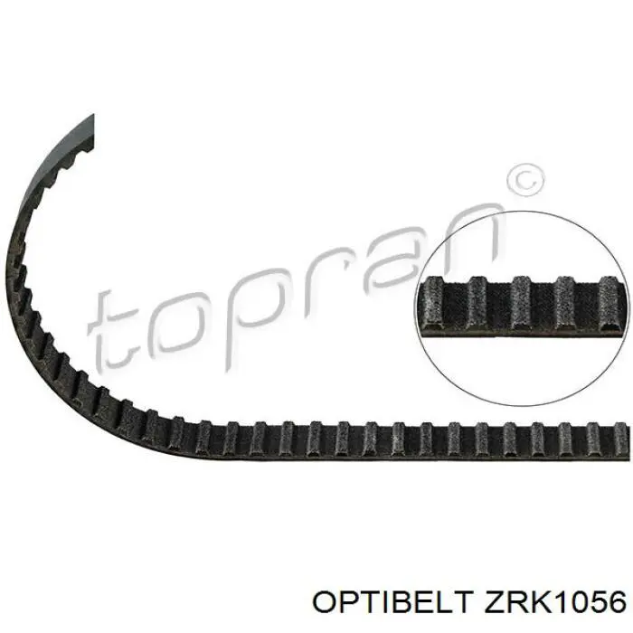 Correa de distribución Optibelt ZRK1056 precio, desde 13,40 EUR