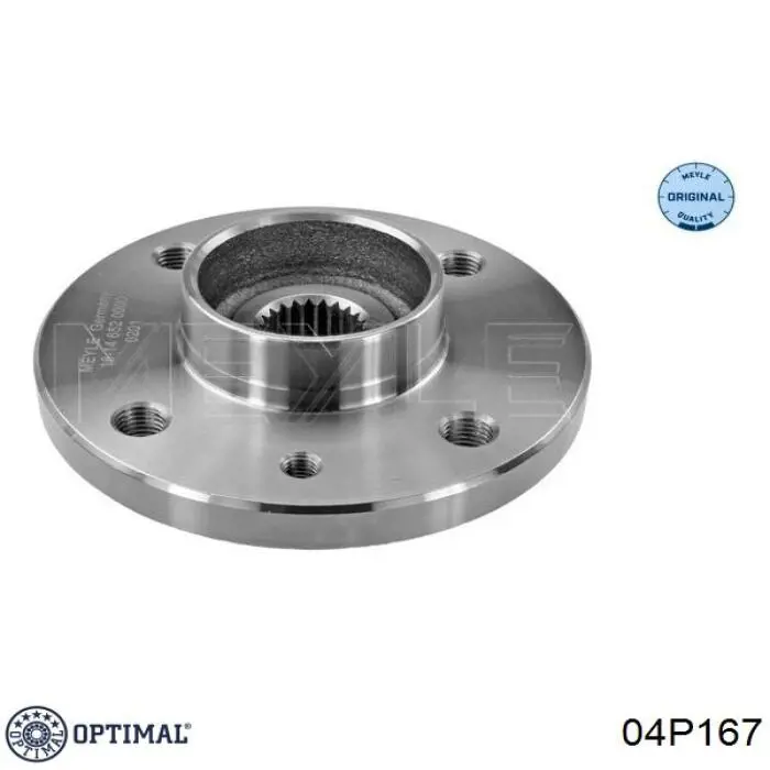 04P167 Optimal cubo de rueda delantero