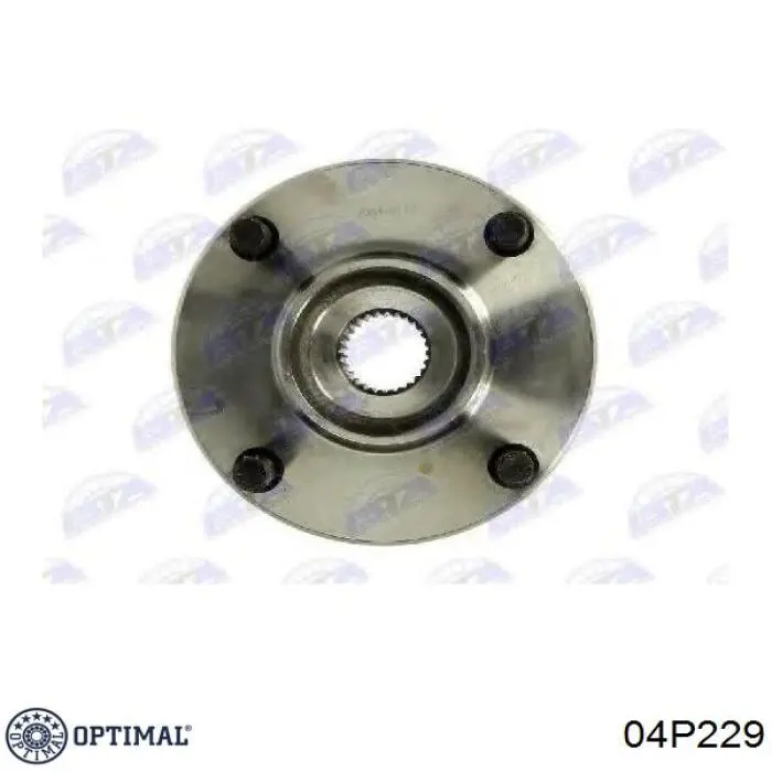 04-P229 Optimal cubo de rueda delantero