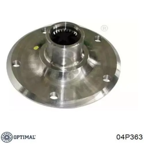 Cubo de rueda trasero BMW 1 E81, E87